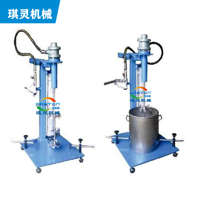 油墨搅拌机 涂料分散机 油漆搅拌机  5加仑20L桶用小型气动搅拌机