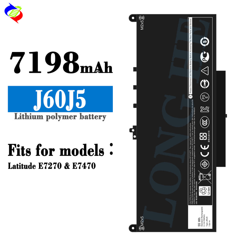 Suitable for Dell J60J5 Notebook Battery Latitude E7270 E7470 Factory Wholesale Export