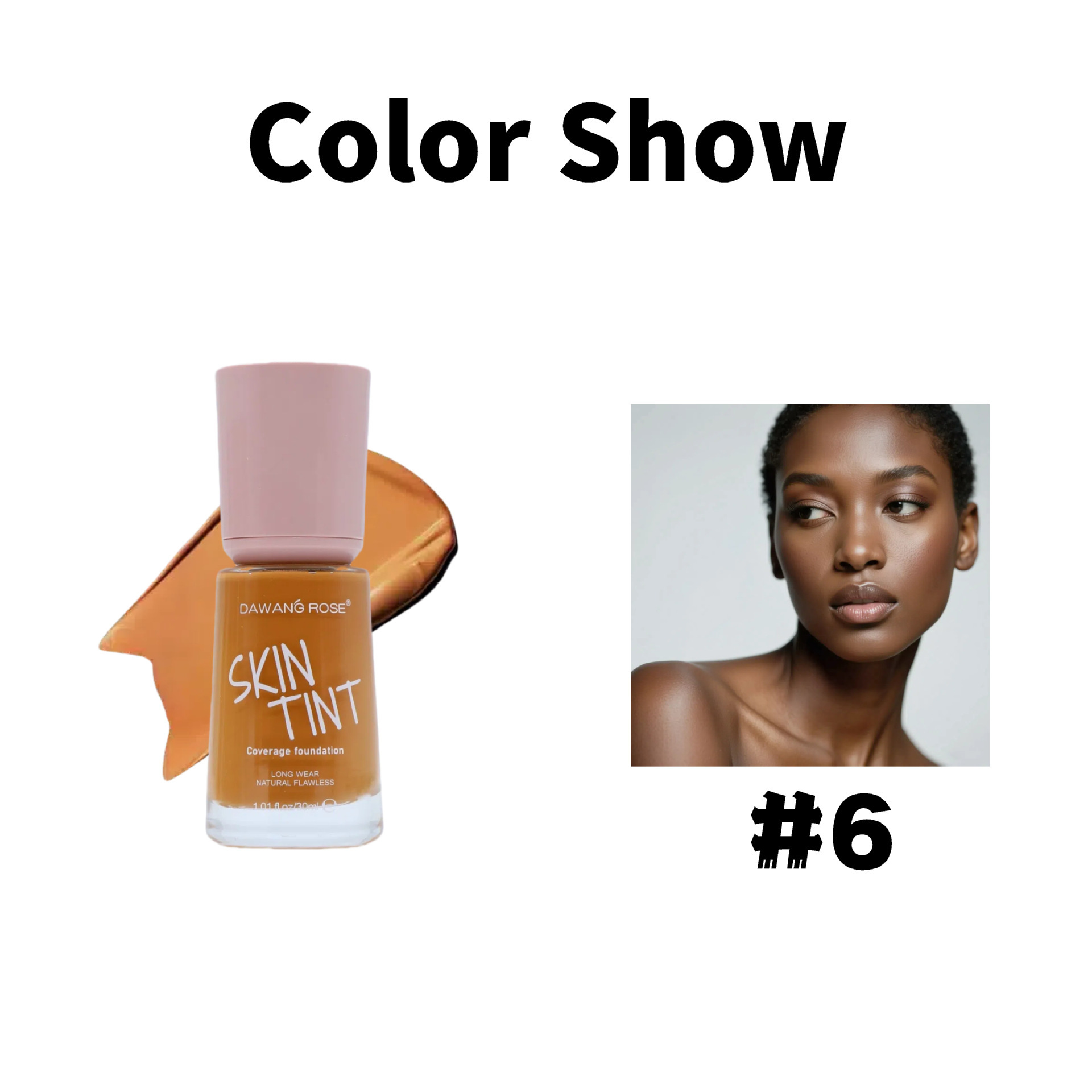 Moisturizing Matte Finish Foundation Cosmetics Conceals Imperfections Repairs Blemishes Long Lasting Non Transferable Oil Controlling_voghion.com