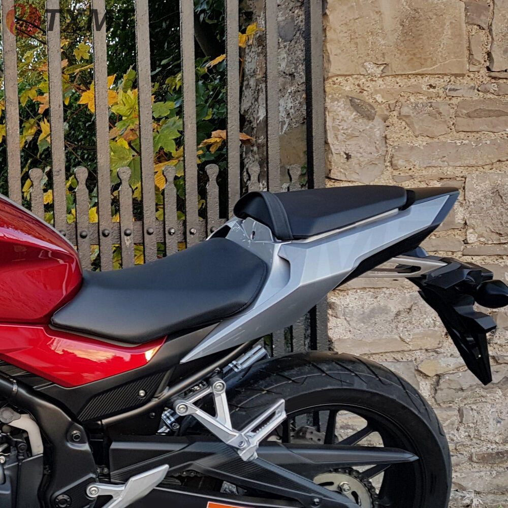 Suitable for Honda CBR500R CB500X CB500F modified rear cushion rear seat bag rear leather seat rear tail
