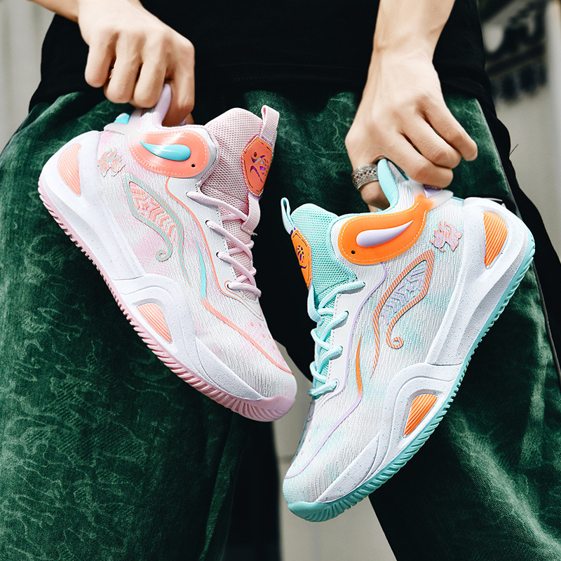 Mandarin Duck 6 Children's Primary and Secondary School Students 7 Basketball Shoes 8 Boys 9 sneaker Concrete Floor Combat 15-year-old Youth Sneakers Mandarin Duck 6 Children's Primary and Secondary School Students 7 Basketball Shoes 8 Boys 9 sneaker Concrete Floor Combat 15-year-old Youth Sneakers