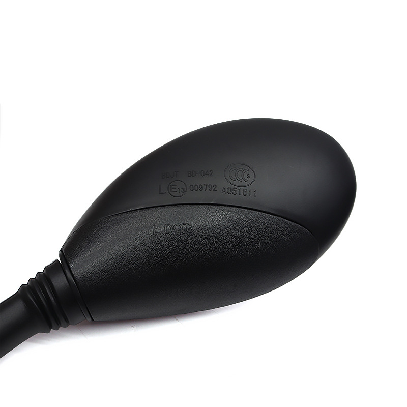 Suitable for Piaggio Motorcycle Rearview Mirror, Electric Vehicle Reflector, M8Mm Modified Oval Reversing Mirror