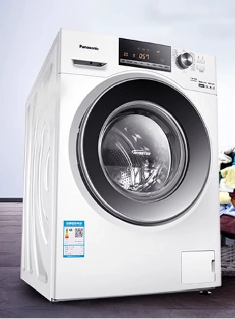 Стиральная машина Haier EG100MATE2S бытовая полностью автоматическая ультратонкая 10 кг, большая вместимость, стерилизующий барабан