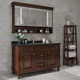 Санитарная посуда дуб дуб ванная комната легкая роскошная интеллектуальная зеркало посадка -стиль ванной комнаты рука ванной