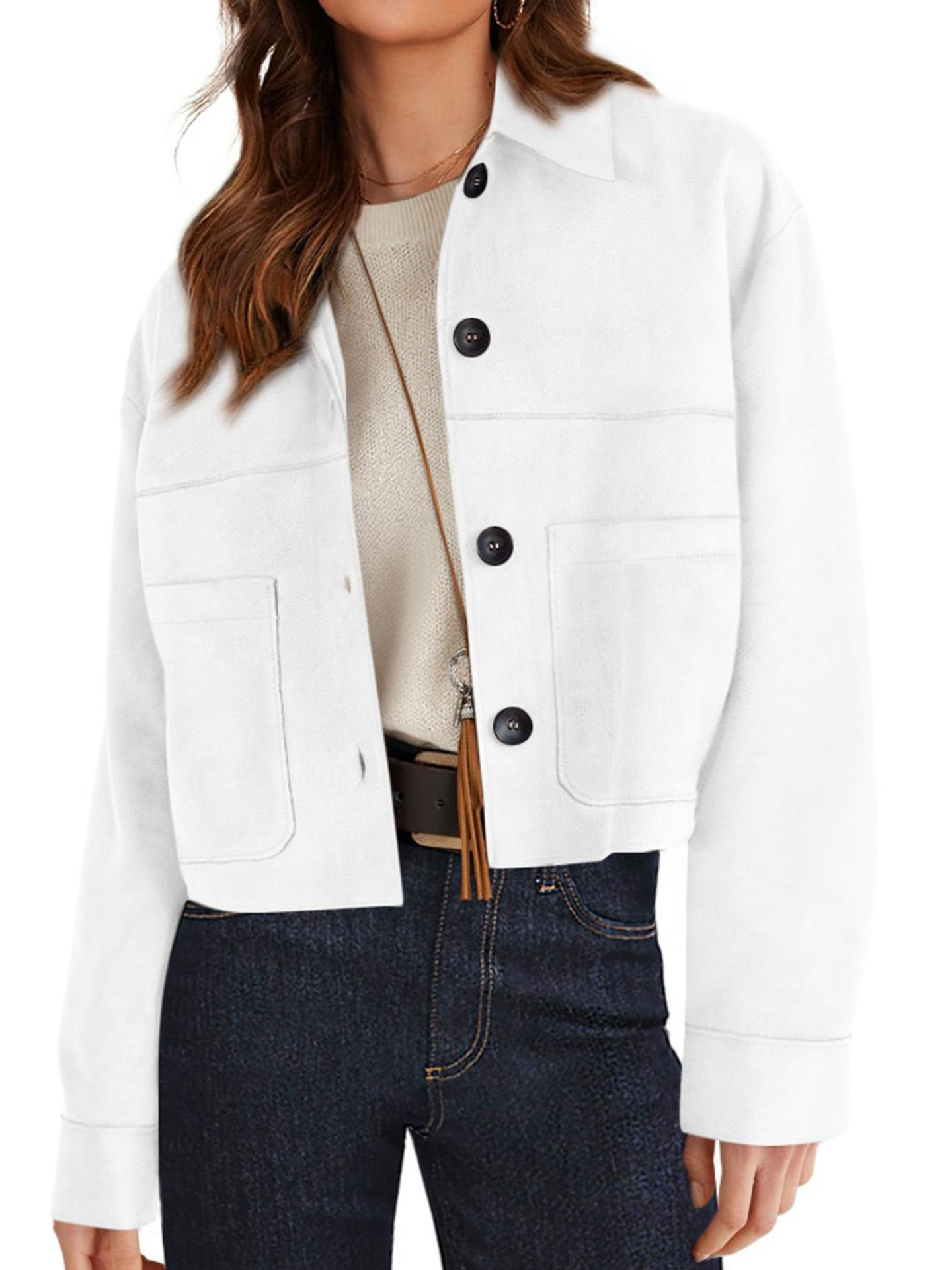 Winter short autumn fashionable jacket for leisure