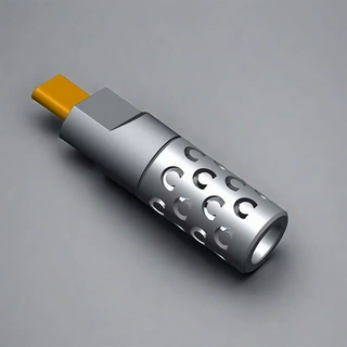 适用于手机充电电脑周边  TYPEC音频插头外壳DIY耳机金属外壳 USB