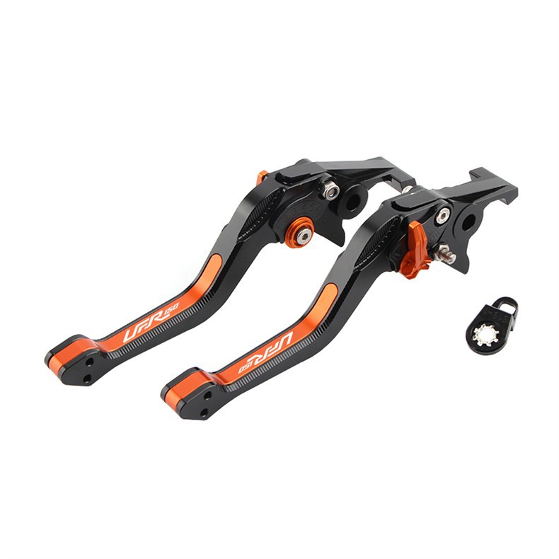Suitable for Haojue Ufr150 Modified with Parking Function Brake Horn 5D Handle Pull Rod Ufr150 Accessories