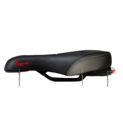 Cojín de bicicleta de montaña con sillín ligero sillín de bicicleta con luz trasera sillín de bicicleta accesorios de equitación