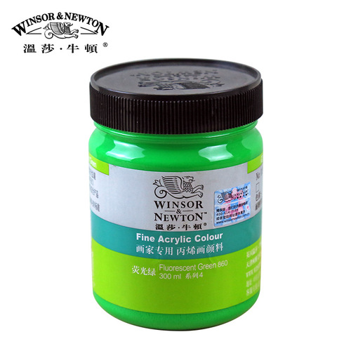 Winsor & Newton 300ml painter's acrylic paint wall painting art test waterproof fluid acrylic paint wholesale