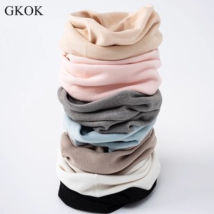 De Velvet Scarf Men's and Women's Cervical Neck Collar Warm Neck Protecting Neck Protecting Scarf Pullover Neck Protecting Students All-match Couple