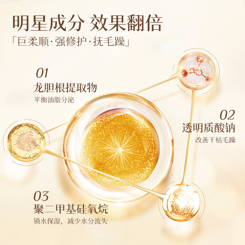 FLOWERWAY还原蛋白酸发膜 一抹顺滑改善毛燥沙龙护理护发素发膜|undefined