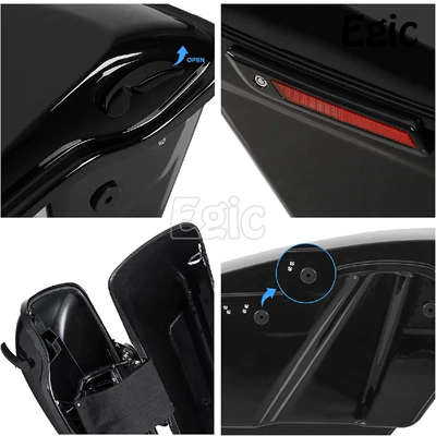 black lock, Motorcycle trunk