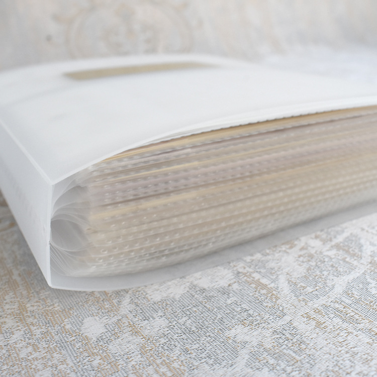 新款實用美甲極簡風貼紙收納冊質感磨砂指甲貼花整理本相冊可放80