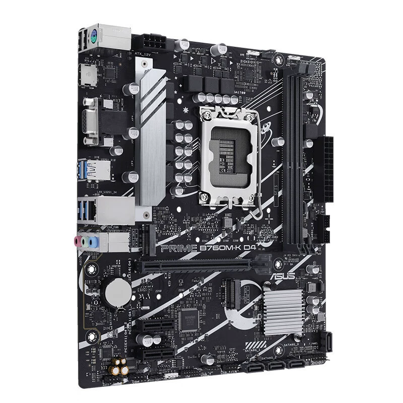 Подходит для Intel ASUS PRIME B760M-K D4 поддерживает 13/12 поколения CPU материнская плата