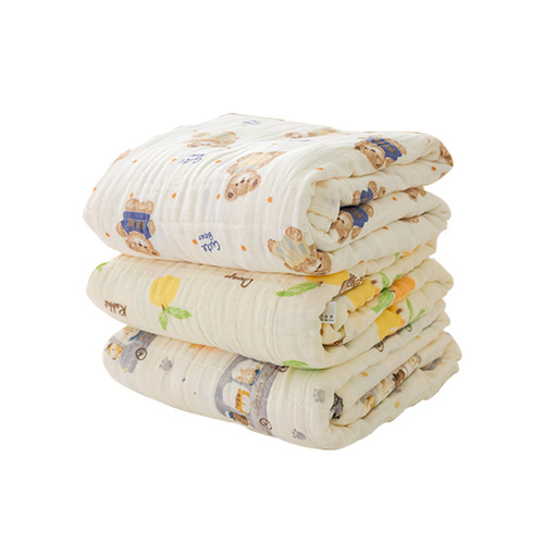 Baby bath towel, newborn baby, pure cotton, soft, newborn child, pure cotton gauze, absorbent bath towel, quilt wrap