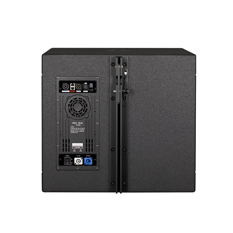 Equipo de sonido de matriz de línea de escenario 18 pulgadas subwoofer pasivo de matriz de doble amplificador de potencia subwoofer activo 18 pulgadas