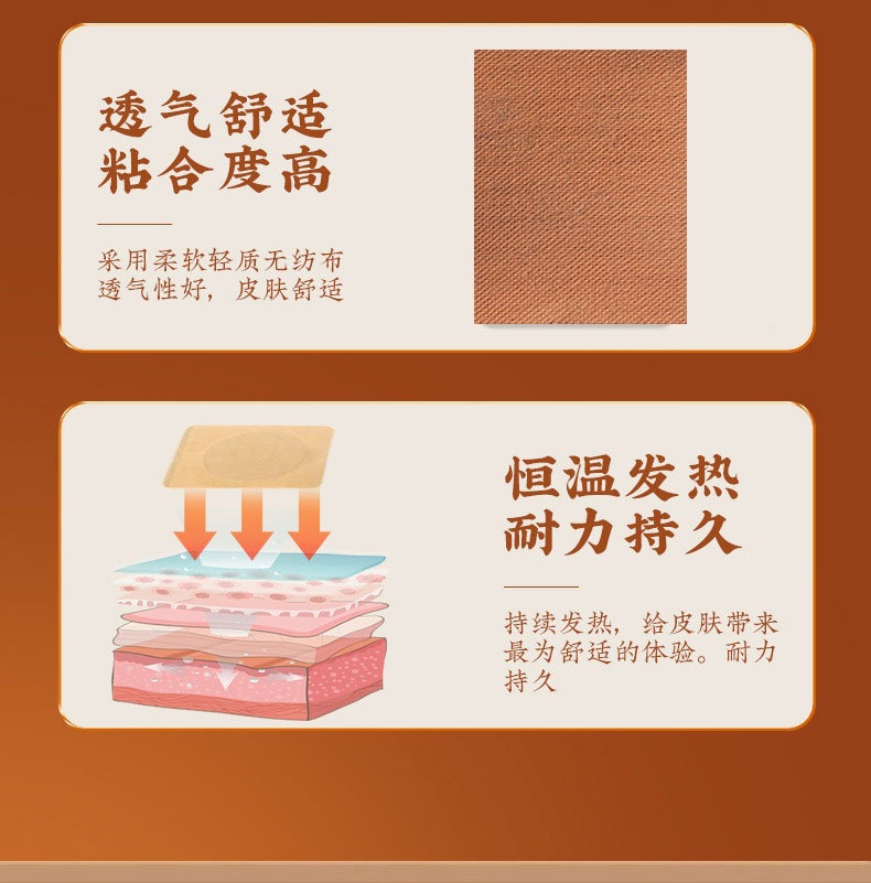 Lao Hei Gao Black Herbal Plaster Patch with Mugwort for Neck Shoulder Back and Legs Topical Wellness Care specifications