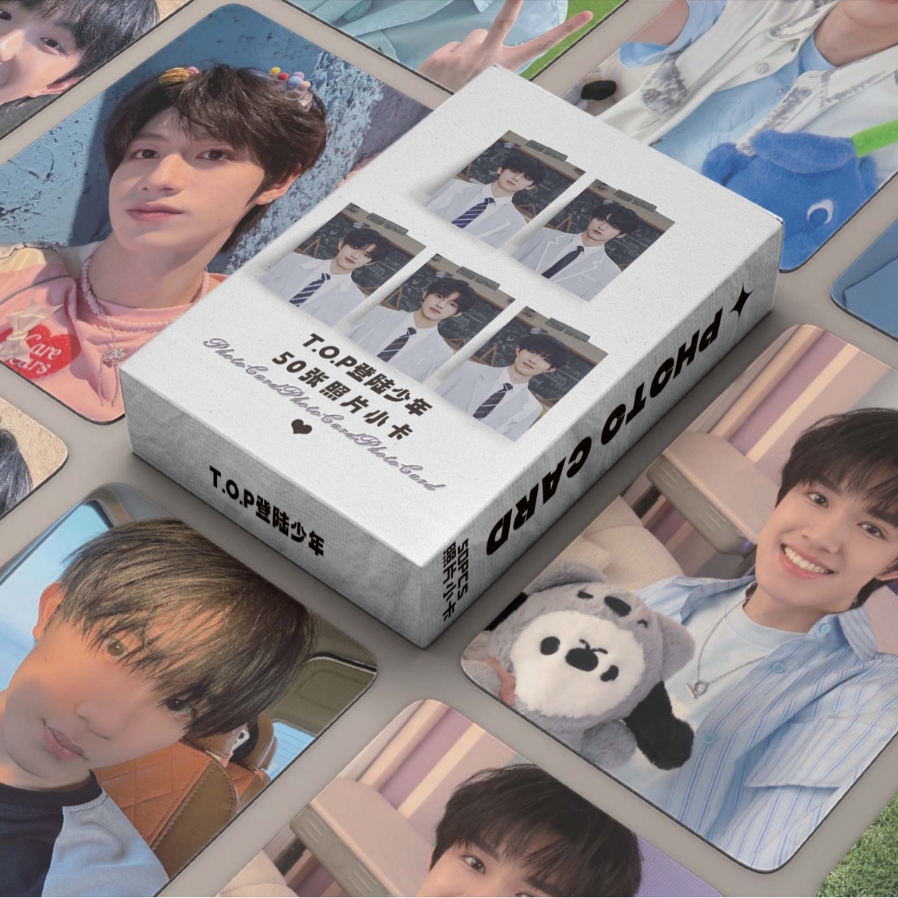 TOP has landed on the four-generation card of the youth group TF…