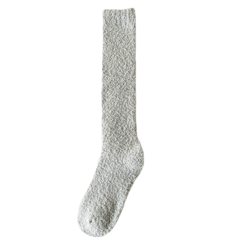 Coral velvet keep warm winter socks