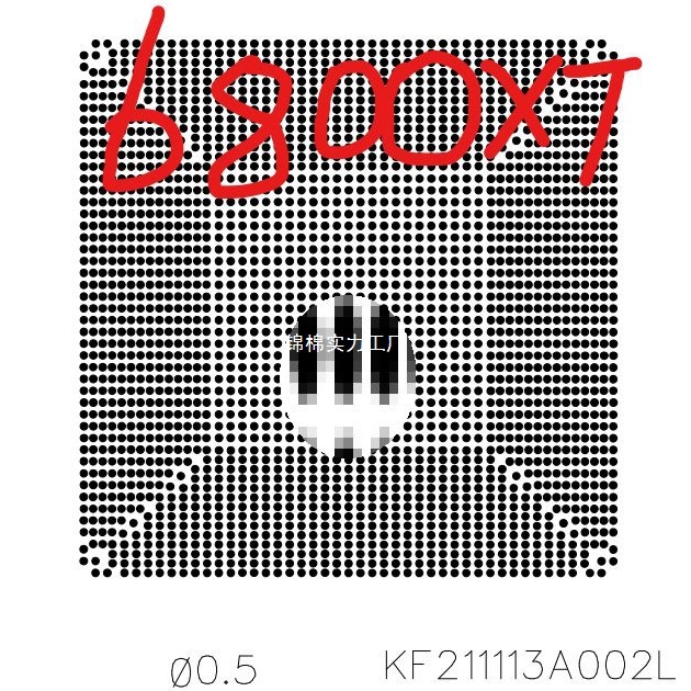 显卡用BGA钢网 RX470 66001060 16653080 2080TI 5700XT 20603070