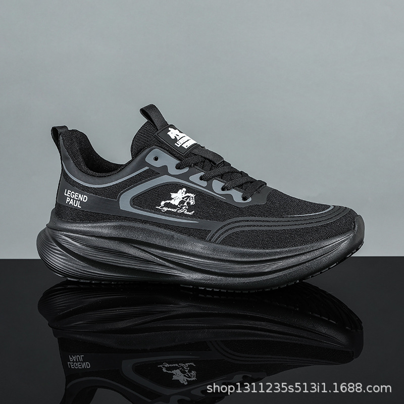 Legendary Paul 2026 nuevos zapatos de moda casuales transpirables de malla cómodos zapatos deportivos para hombres image 7