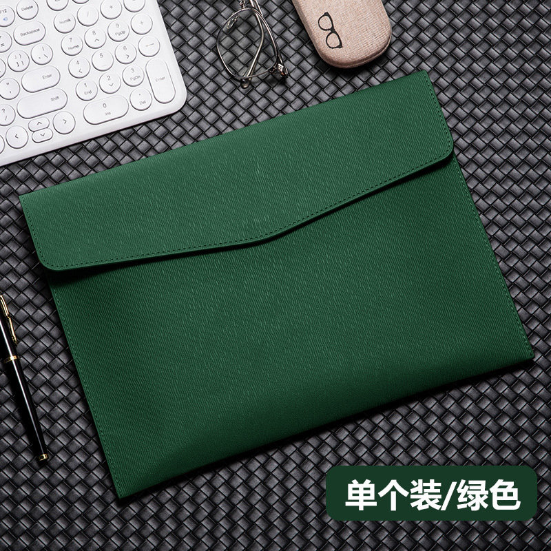 그린-A4물결문서가방