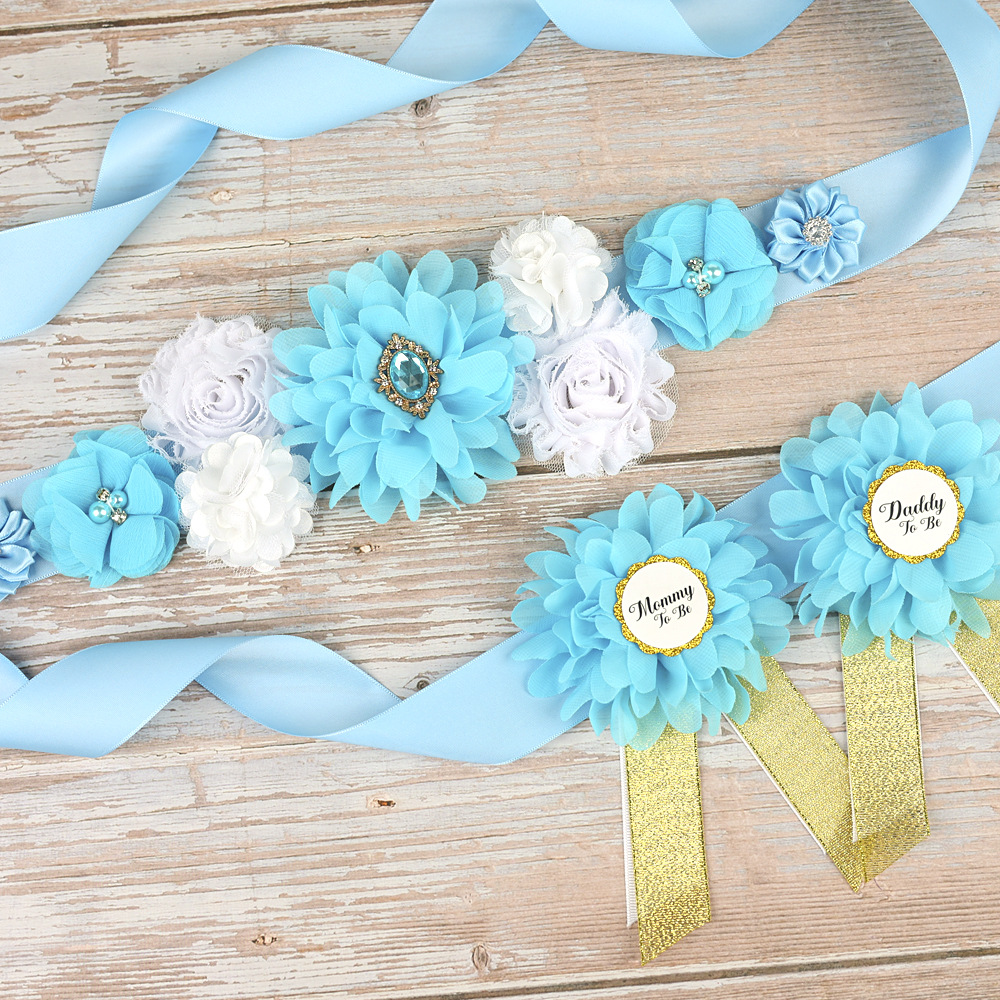 Fashion Flower Chiffon Bowknot Belt display picture 2