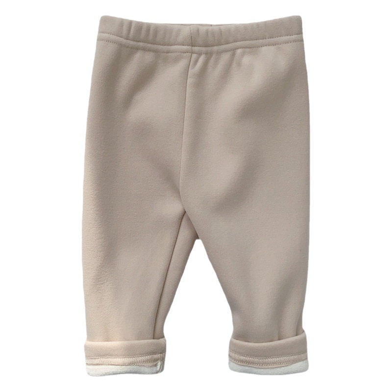 Leggings de color sólido de primavera y otoño para niños Pantalones de bebé para niños coreanos Pantalones de casa para bebés Ropa de primavera para niños y niñas