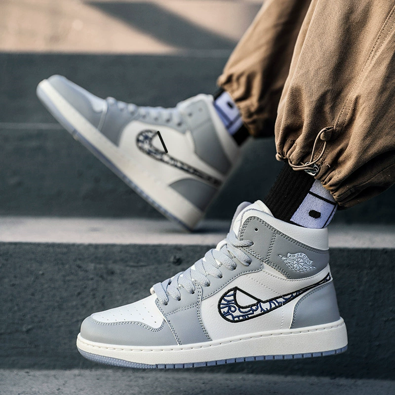 Высокие баскетбольные кроссовки (Air Jordan) для подростков, кроссовки высотой над щиколоткой, размеры 35–44