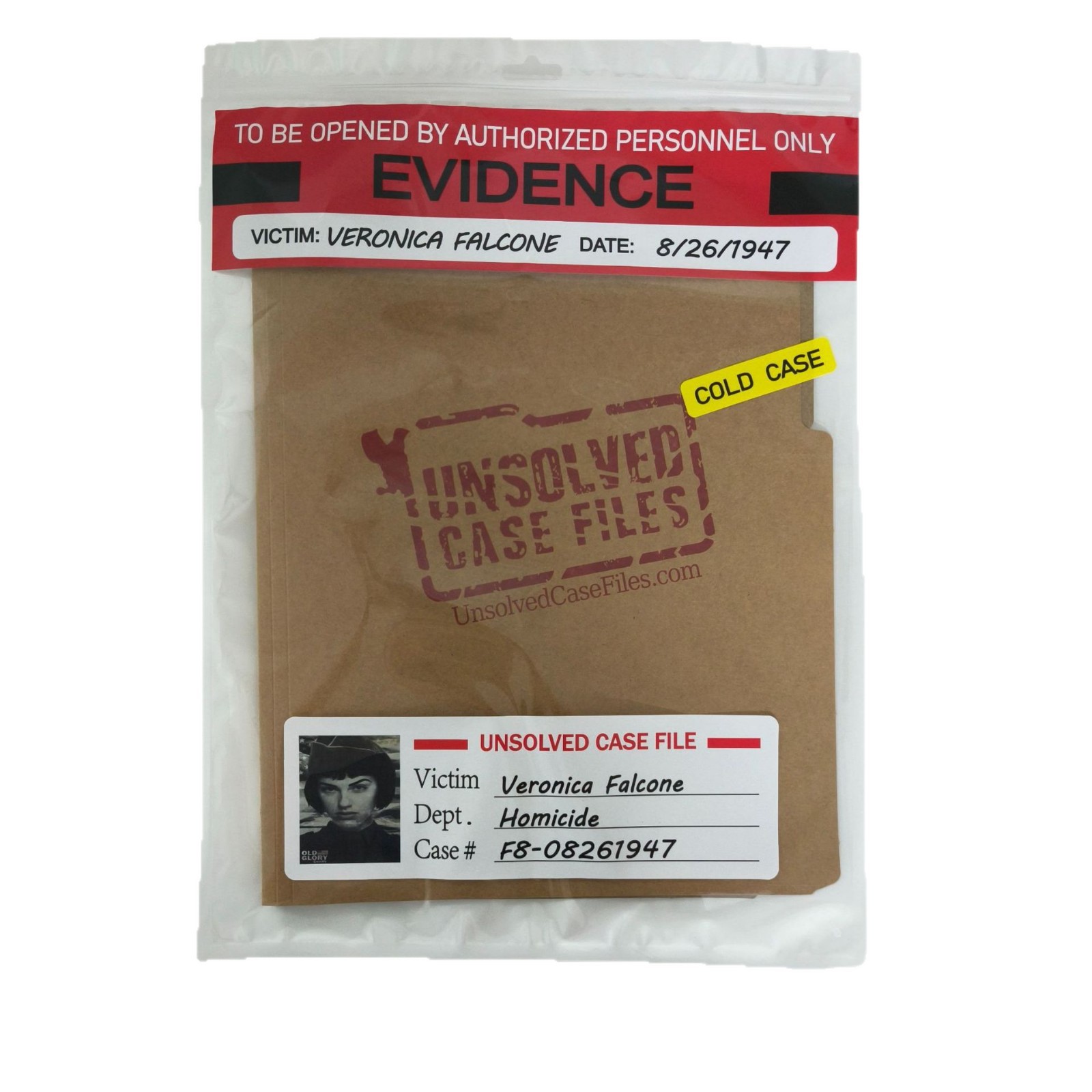 Unsolved Case Files Falcone Veronica-Cold Case Murder Mystery Game 5