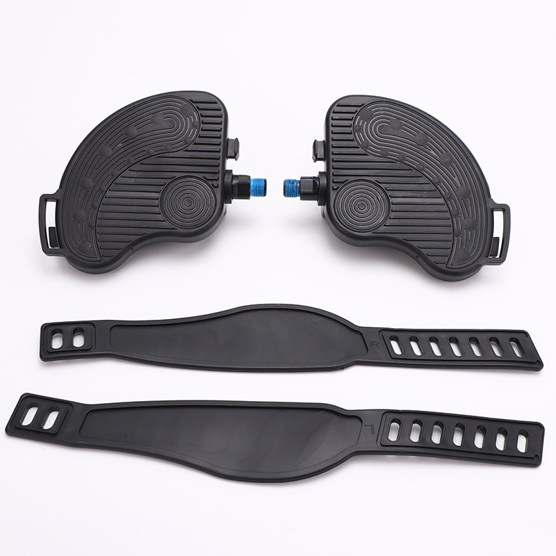 Fitness Bike Pedal Pedal Household Spinning Bicycle Magnetron Accessories Bagua-shaped Large Pedal Axis Glue dispensing