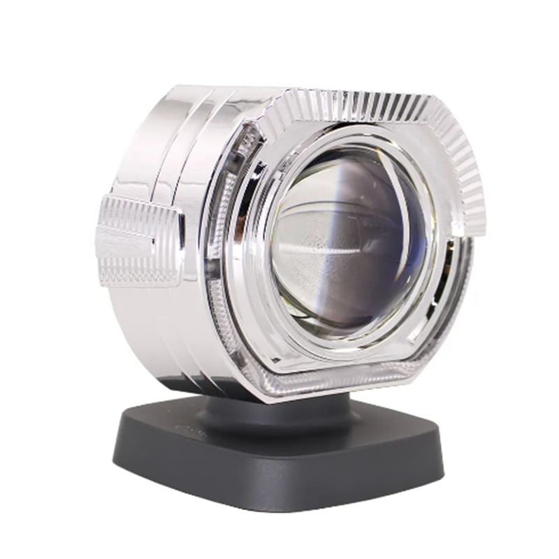 2.5 3.0 pulgadas BMS deportivo integrado máscara guía de luz ángel ojo decoración de lente de automóvil