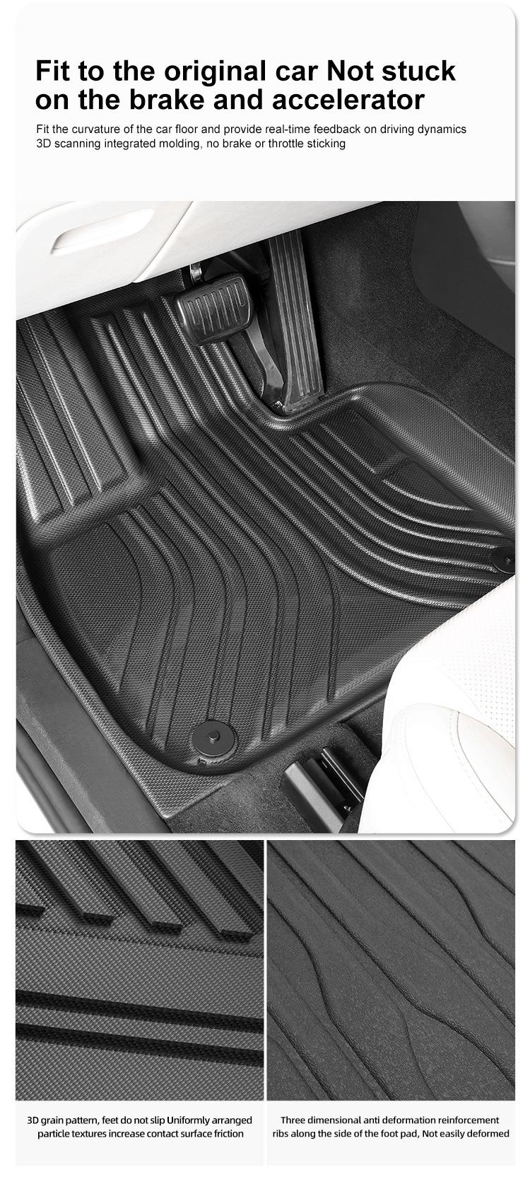 Suitable for 11-23 Dodge Challenger Challenger Car Floor Mats Full Tpe Floor Mats Cross-Border