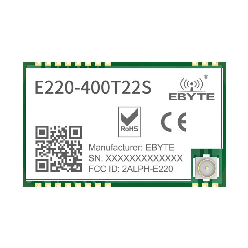 Модуль Lora SX1262/1278 чип 433 М беспроводная Последовательная передача данных на большие расстояния защита от помех LLCC68