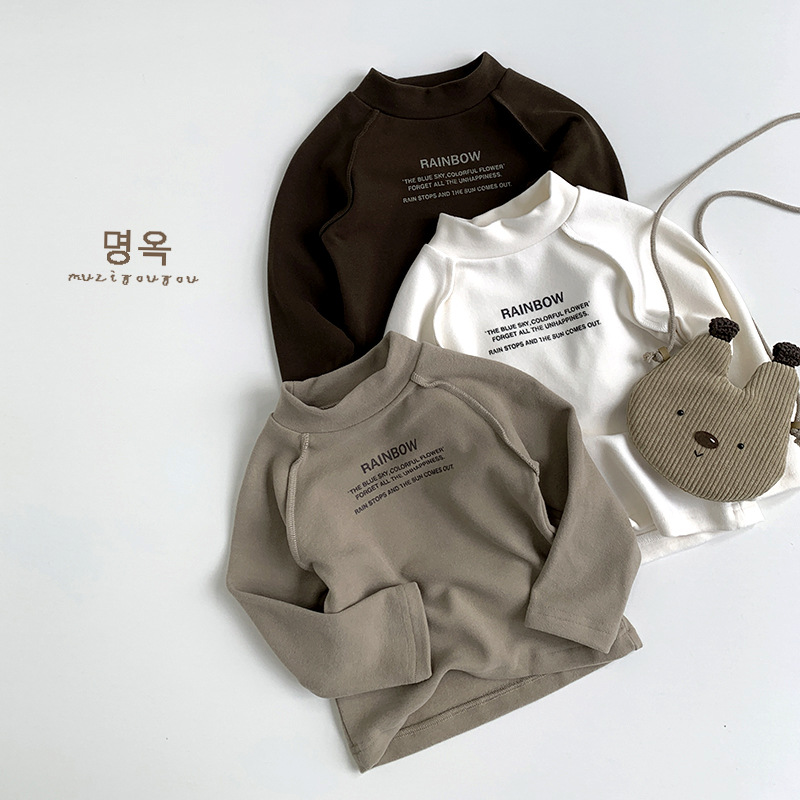 Ju es bueno para combinar con la camisa de fondo de terciopelo para niños y niñas. Invierno nuevo estilo para niños.