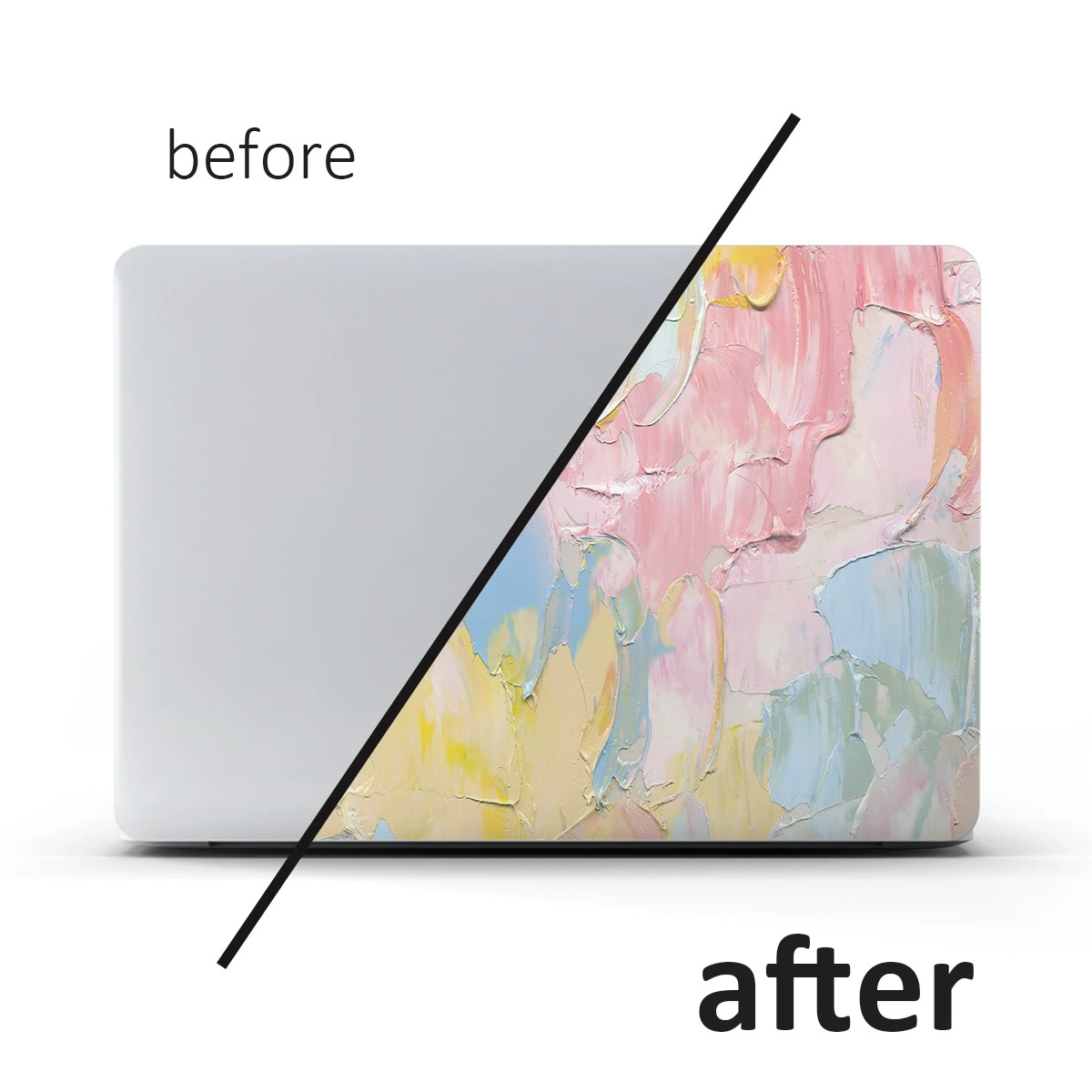 Mac, совместимый ноутбук, защитная наклейка, 2 штуки
