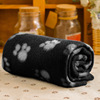 Cross -border hot -selling cartoon printed pet blanket Dog Dog Bathing, Wipe the blanket, double -sided cat air -conditioning blanket