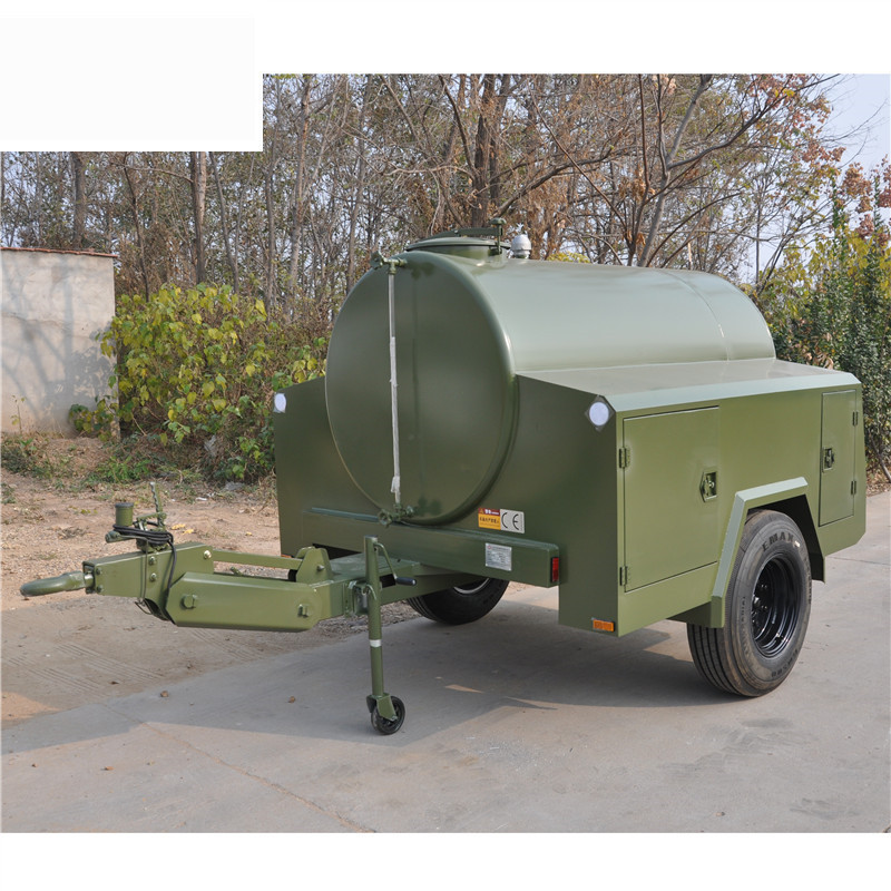 2吨不锈钢水罐拖车 沼渣沼液罐拖车 油罐拖车 污水罐拖车 水罐车