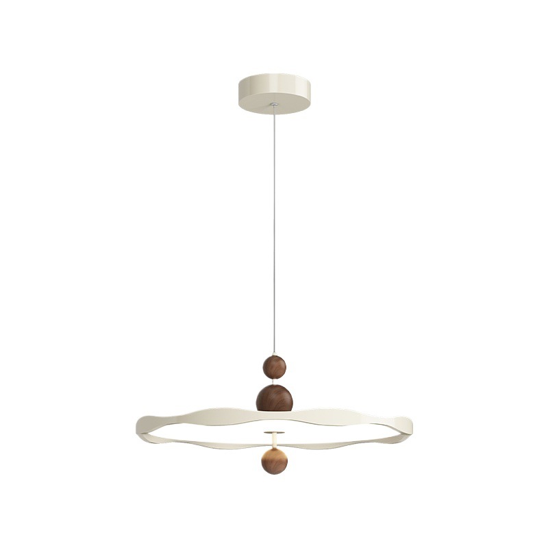 Araña de estilo crema Araña de noche de restaurante de alta calidad simple y moderna