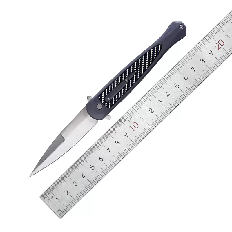 拓利五金现货420钢ABS刀柄户外折叠刀便携随身口袋钓鱼刀露营工具