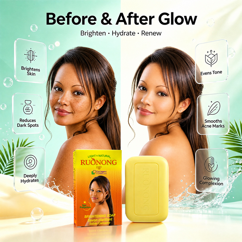 Jabón Artesanal Facial de Glicerina, Iluminador y Blanqueador para Rostro y Cuerpo image 5