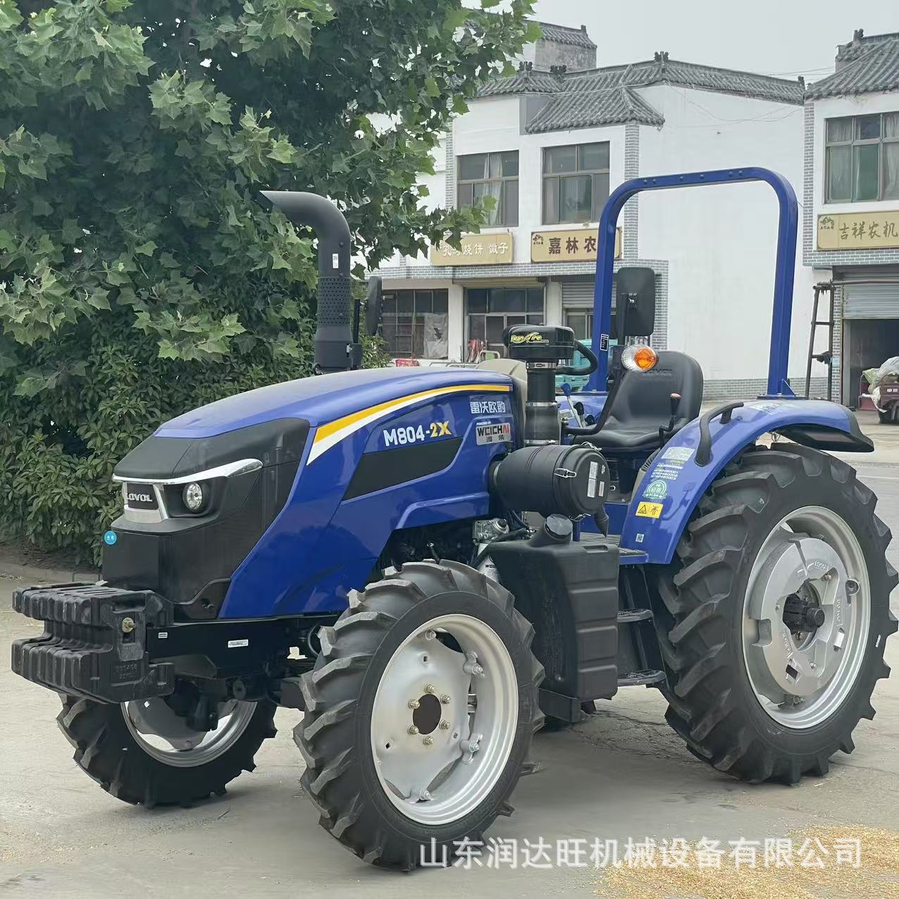 耕田犁地四驱拖拉机 雷沃M804-2X拖拉机大桥农用四轮拖拉机