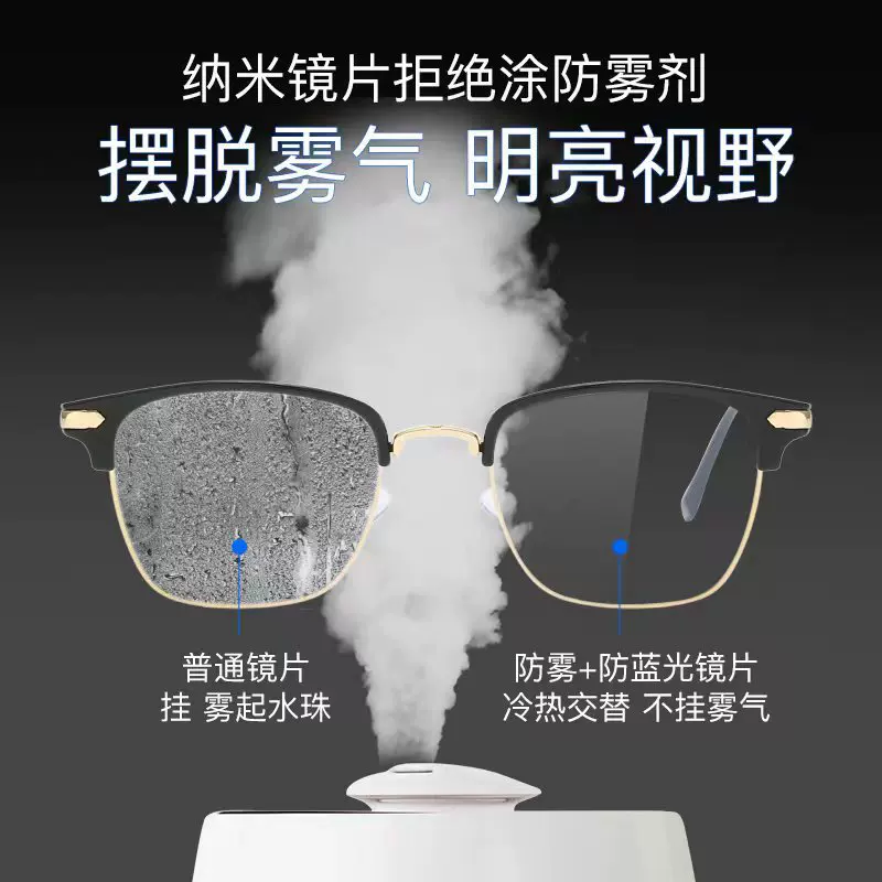 新款防蓝光眼镜框潮流痞帅防雾近视镜男女潮牌眼睛框架平光镜批发