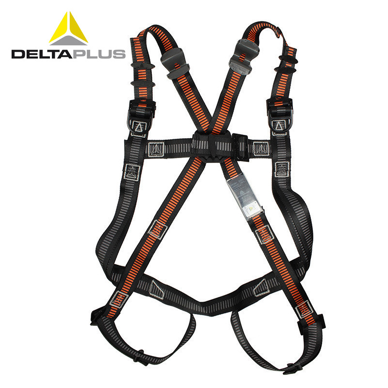 代尔塔 501023 双调三挂点安全带 全身式安全带 高空作业防坠落