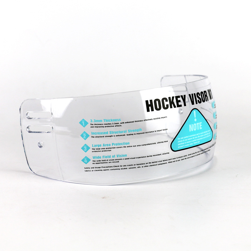 Roller skating hockey helmet goggles mask PC goggles face protection hockey helmet helmet visor