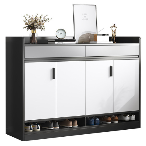 Yijiada shoe cabinet home entrance large-capacity porch balcony storage cabinet modern minimalist foyer storage shoe shelf