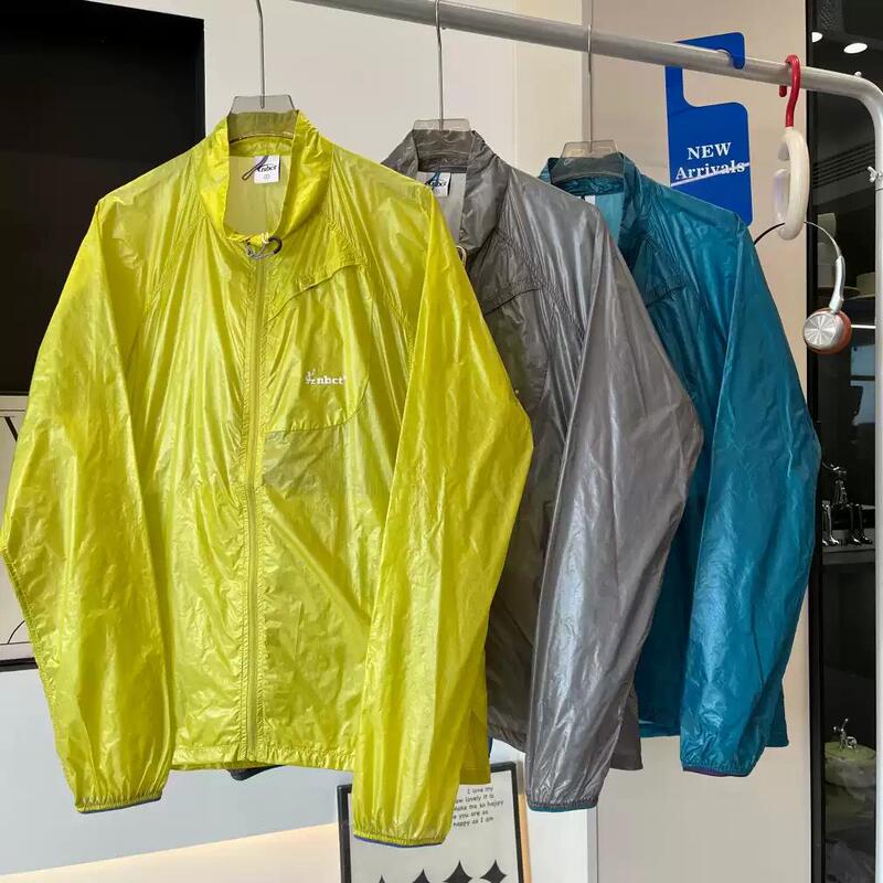 Lightweight, Breathable, Ultra-Light Shell Jacket with Basic Water-Repellent Properties Suitable for Basic Running, Cycling, and Other Sports 11190