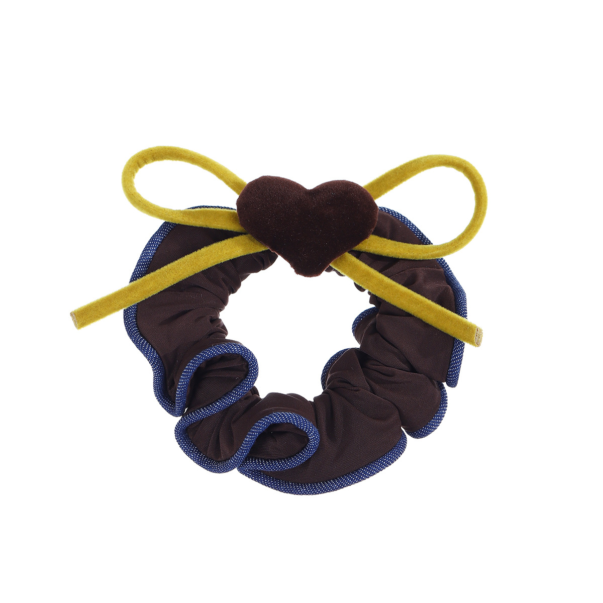 Corea del Sur Dongda arco amor cuerda de cabello máscara de cabeza cuerda de cabello de alta calidad de cabello de caballo correa de cola de caballo anillo de cabello
