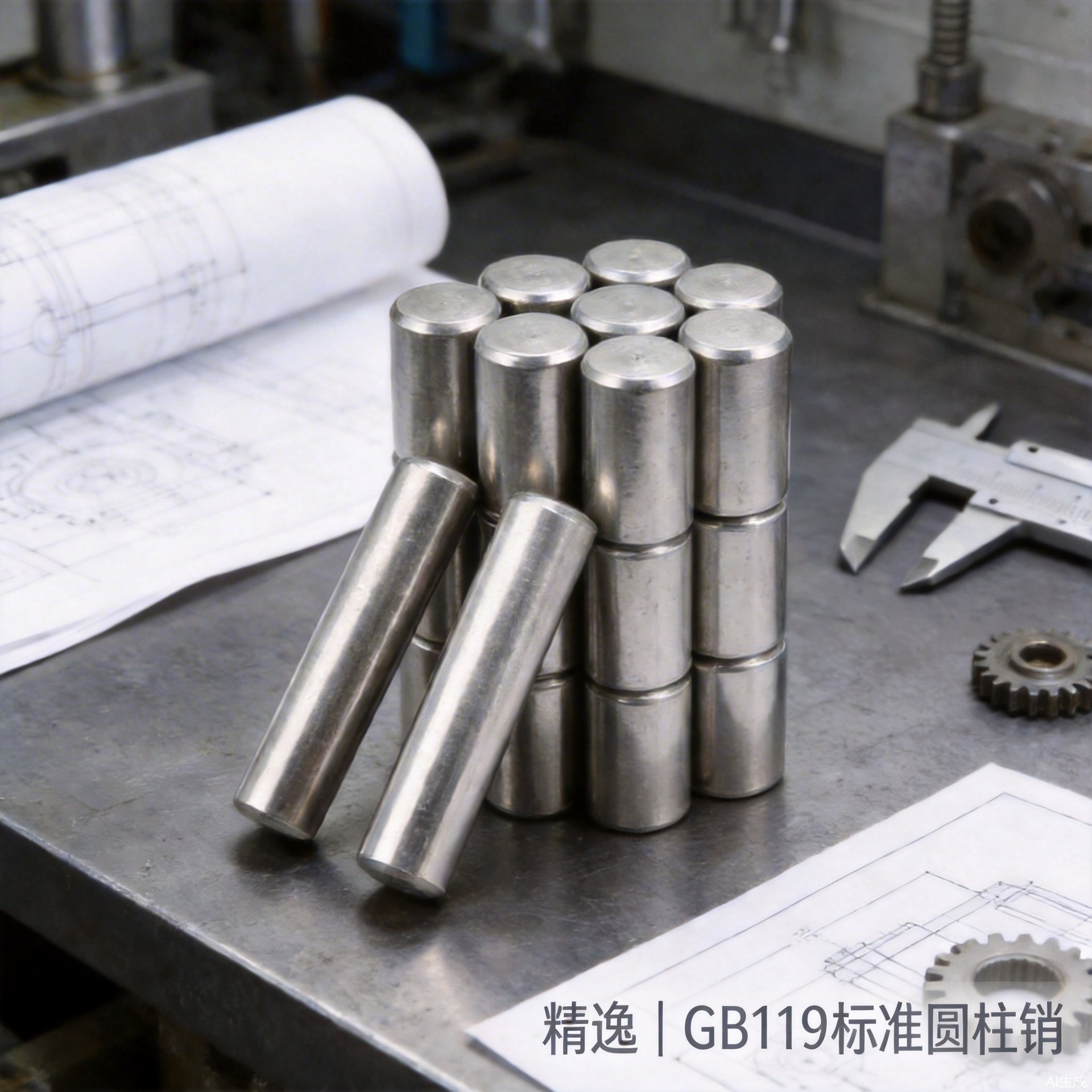 推荐供应304圆柱销GB119圆柱销子车加工不锈钢不锈钢圆柱销