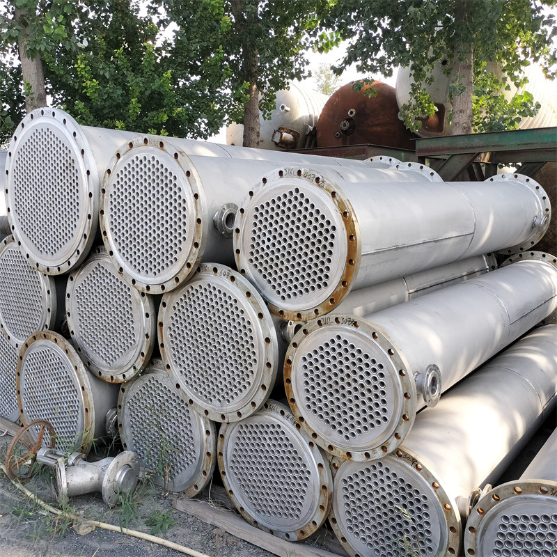 二手工业冷凝器 列管式工业冷却设备 二手300平方冷凝器